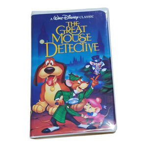 The Great Mouse Detective VHS 1992